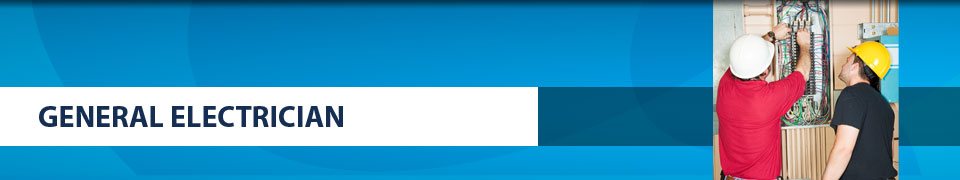 General Electrician Program Header Image