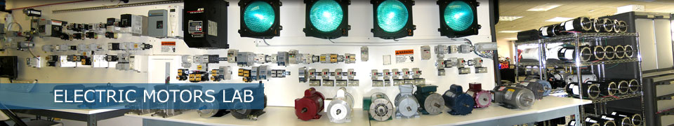 Electric Motor Control Lab Header Image